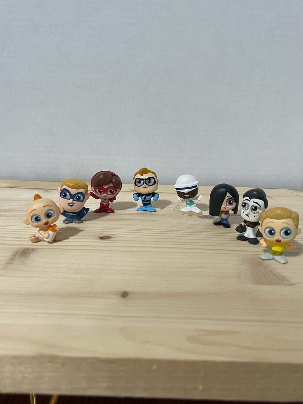 Disney Doorables The Incredibles Collection Figures Lot of 8